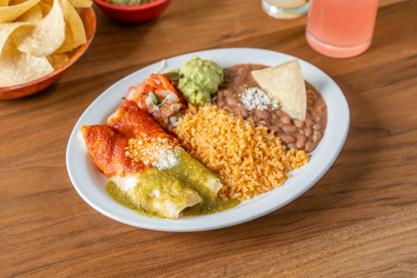 Bandera Chicken Enchiladas